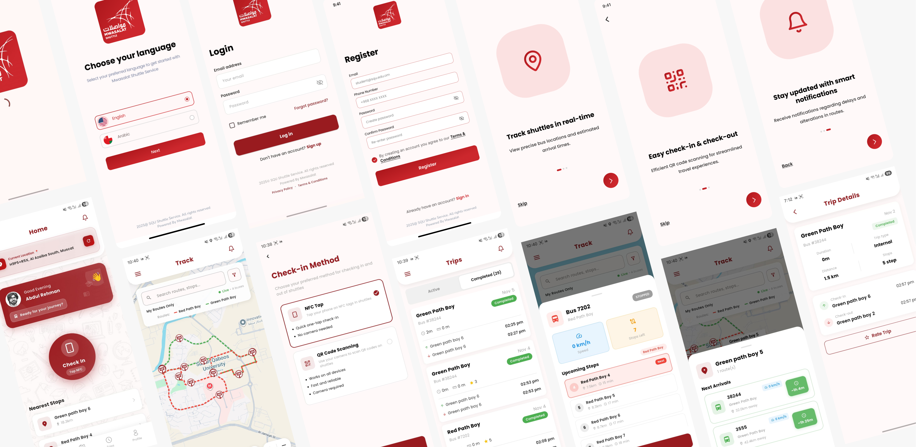 Mwasalat Shuttle App